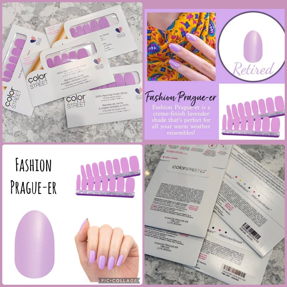 Color Street Fashion Prague-er Nail Polish Strips Bundle